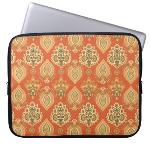 Funda Para Portátil Patrón sin fisuras floral. ilustracion en A