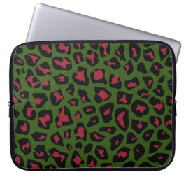 Funda Para Portátil Patrón sin foco de leopardo