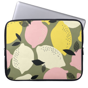 Funda Para Portátil Patrón sin soldadura de cítricos
