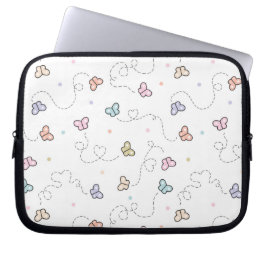 Funda Para Portátil Patrón sin soldadura de mariposa