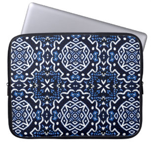 Funda Para Portátil Patrón tradicional africano. Tilework. Luxury Limi