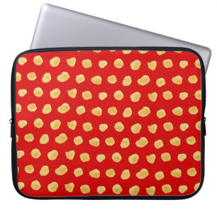Funda Para Portátil Patrón transparente de acuarela abstracta, barrido