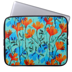 Funda Para Portátil Patrón transparente de acuarela simple dibujado a
