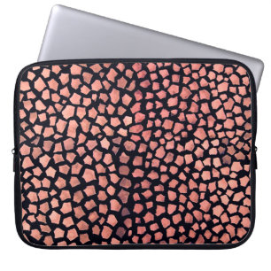 Funda Para Portátil Patrón transparente de la piel de África