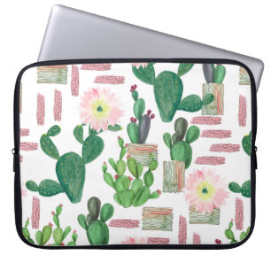 Funda Para Portátil Patrón transparente de pintura acuarela. Acuarela