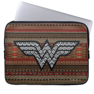 Funda Para Portátil Patrón tribal de mujer maravilla