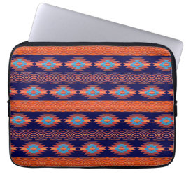 Funda Para Portátil Patrón tribal étnico del suroeste.