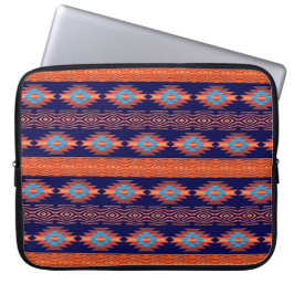 Funda Para Portátil Patrón tribal étnico del suroeste.