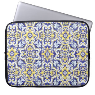 Funda Para Portátil Patrón vintage sin foco con efecto de attriti