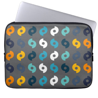 Funda Para Portátil Patrón Yin-Yang moderno