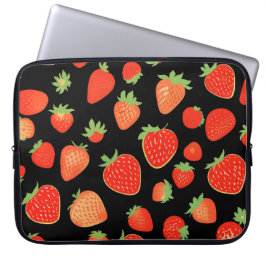 Funda Para Portátil Patrones de fresa