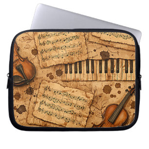 Funda Para Portátil Patrones Estéticos de Dark Academia Vintage