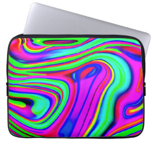Funda Para Portátil Patrones Neones Coloridos. ¡Hazte con una en Zazzl