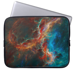 Funda Para Portátil Patrones y formas fractales abstractos. Uni infini