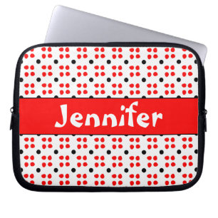 Funda Para Portátil Patrulla de Gepersonaliseerde Stippen