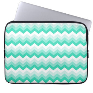 Funda Para Portátil Patrulla Zigzag (turquesa, con en groen)
