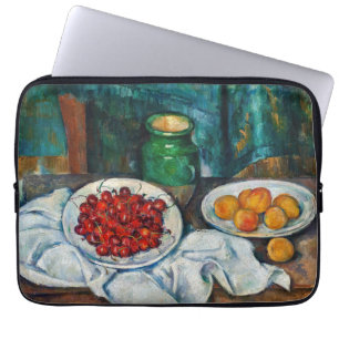 Funda Para Portátil Paul Cezanne - Todavía la vida con cerezas y guiso