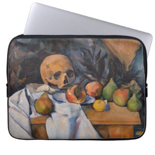 Funda Para Portátil Paul Cezanne - Todavía la vida con Skull