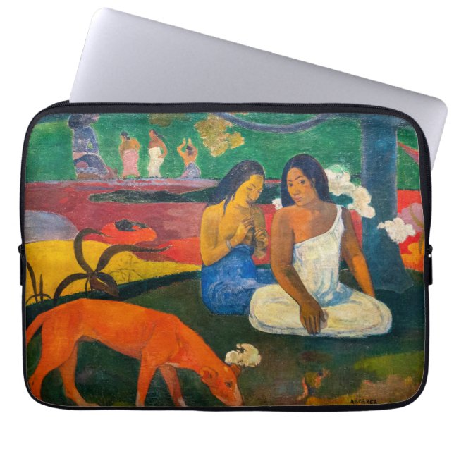 Funda Para Portátil Paul Gauguin - Arearea / El Perro Rojo (Frente)