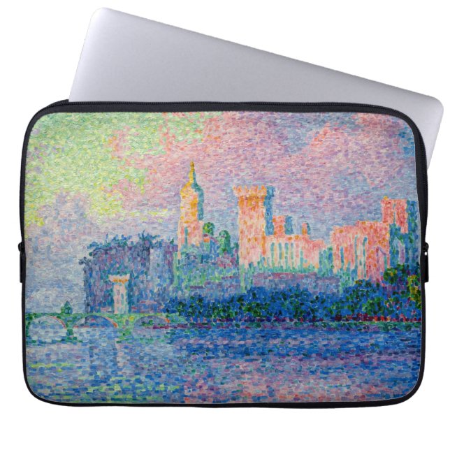 Funda Para Portátil Paul Signac - El Palacio Papal, Aviñón (Frente)
