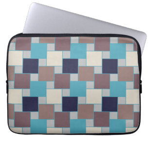 Funda Para Portátil Pavo real en la playa