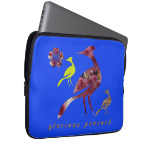 Funda Para Portátil pavo real glorioso