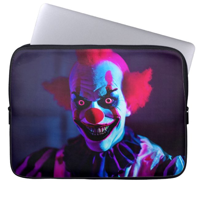 Funda Para Portátil payaso temible (Frente)