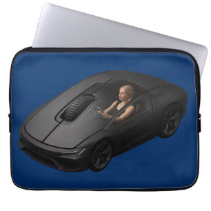 Funda Para Portátil PC Mouse-Car: Haga clic a la velocidad de un super