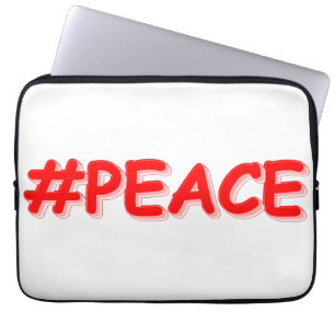 Funda Para Portátil "#PEACE" Cute Design. Buy Now