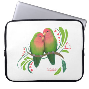Funda Para Portátil Peach Faced Love Birds