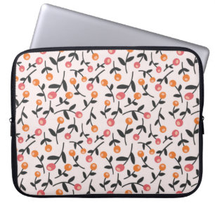 Funda para portátil Peach Floral Bud