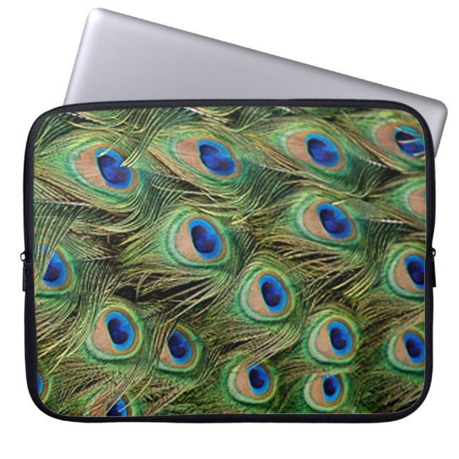 Funda para portátil Peacock (Frente)