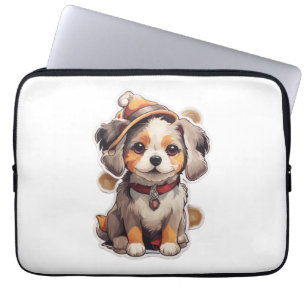 Funda Para Portátil Pegatinas de un solo perro