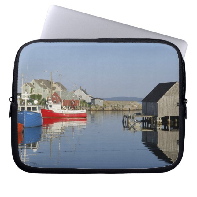 Funda Para Portátil Peggy's Cove, Nueva Escocia, Canadá (Frente)