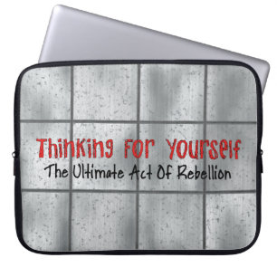 Funda Para Portátil Pensamiento para sí mismo