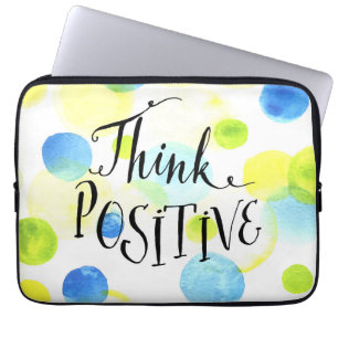 Funda Para Portátil Pensar positivo