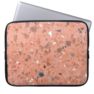 Funda Para Portátil Pequeña grava de color rojo y negro roca pebbelsa