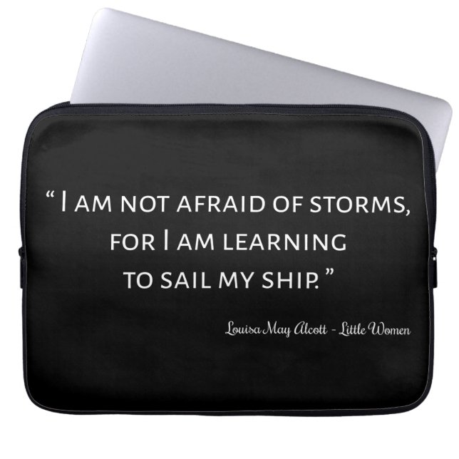 Funda Para Portátil Pequeñas mujeres citan I - Estilo clásico (Frente)