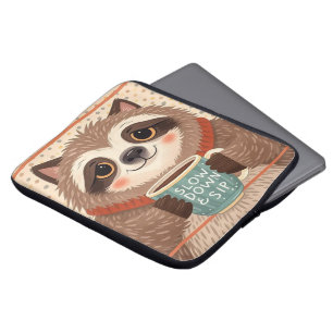 Funda Para Portátil Pereza Personalizado aguda con ojos exageradamente