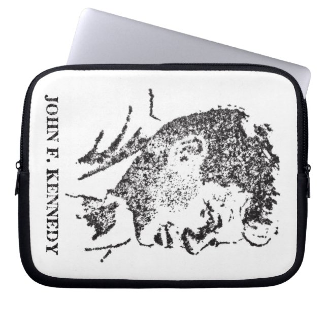 Funda Para Portátil perfil 1963 de John F. Kennedy (Frente)