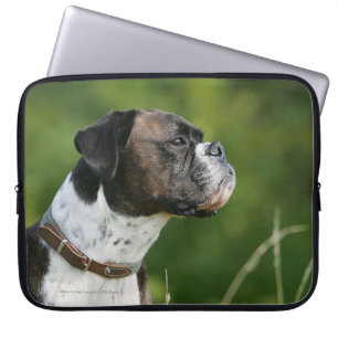 Funda Para Portátil Perfil del perro del boxeador
