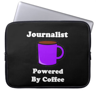Funda Para Portátil "Periodista", accionado por el café