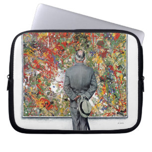 Funda Para Portátil Perito del arte de Norman Rockwell
