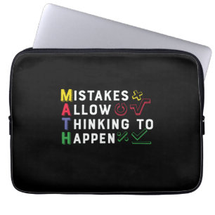 Funda Para Portátil Permiten que ocurran matemáticas