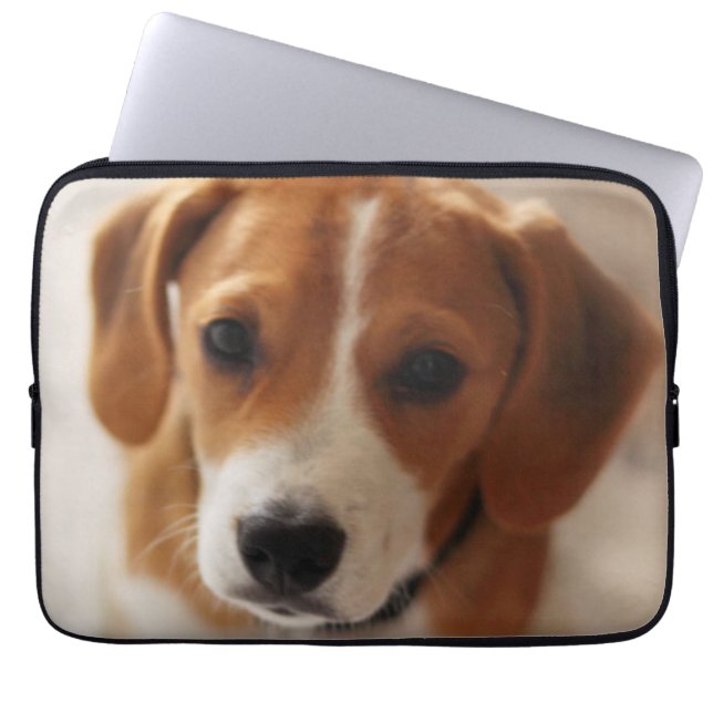 Funda Para Portátil Perrito 2 del beagle (Frente)