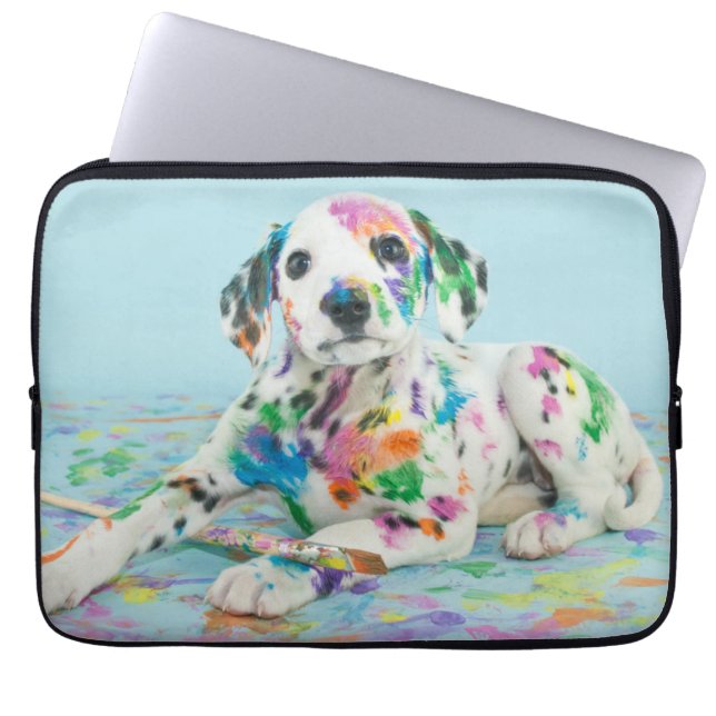 Funda Para Portátil Perrito dálmata (Frente)