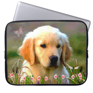 Funda Para Portátil Perrito de oro de Austin Labrador