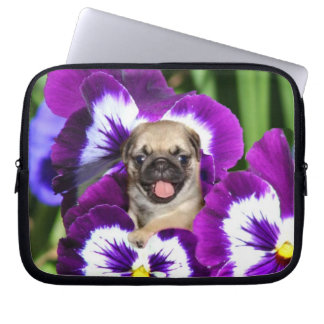 Funda Para Portátil Perrito del barro amasado en manga del ordenador