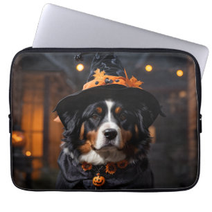 Funda Para Portátil Perro Bernés Spooktacular: un Howl-o-Ween de Hallo