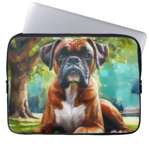Funda Para Portátil Perro Boxer🐾Culos y Colas que se Mueven